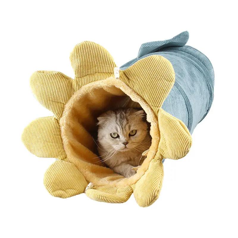 Creative Fruit Funny Pet Cat Tunnel Toys Maroon Asteria