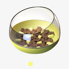 Space Capsule Dog Bowl Slow Food Bowl Tumbler Cat Bowl Maroon Asteria