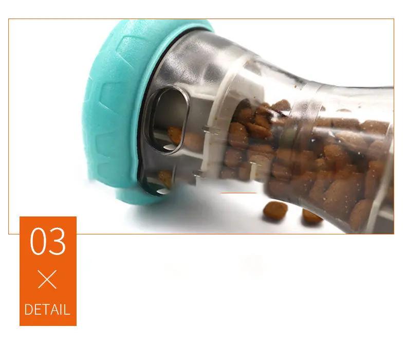 Pet Food Leakage Toy Dog Toy Food Leakage Ball Bite Maroon Asteria