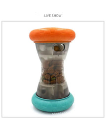 Pet Food Leakage Toy Dog Toy Food Leakage Ball Bite Maroon Asteria