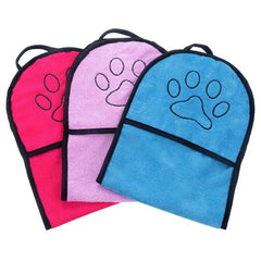 Quick-Drying Cat Bath Towel For Pets Towel Dog Towels Maroon Asteria