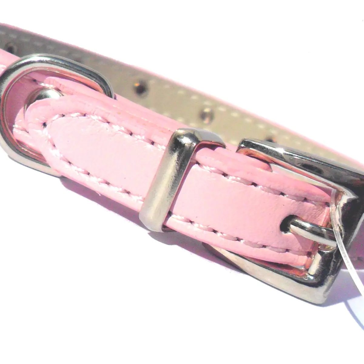 Baby Diamante Collar - Pink Salmon Oscar