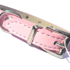 Baby Diamante Collar - Pink Salmon Oscar