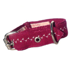 Prediletto Handmade Valentine Heart Dog Collar Salmon Oscar