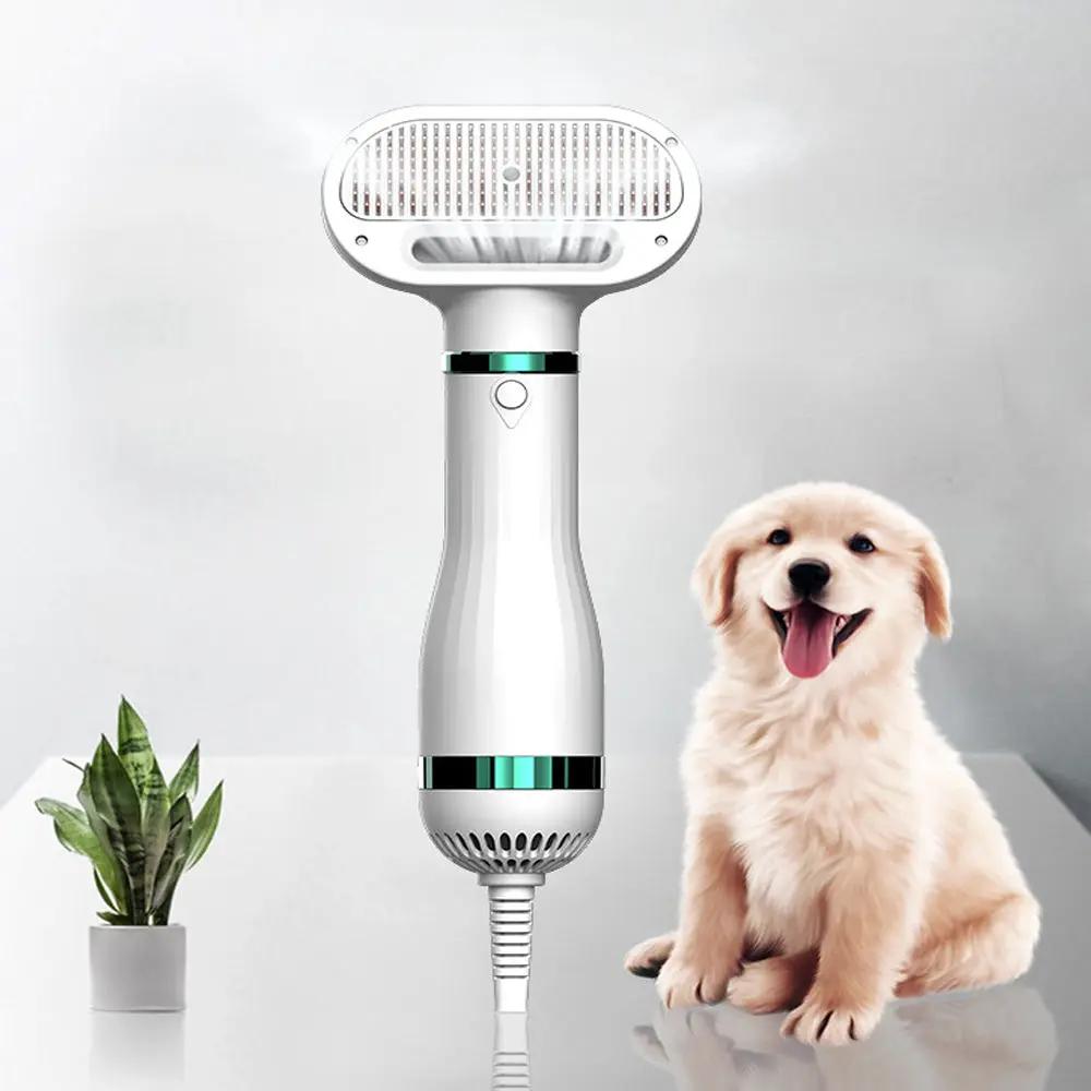 Pet Comb Hair Dryer Maroon Asteria