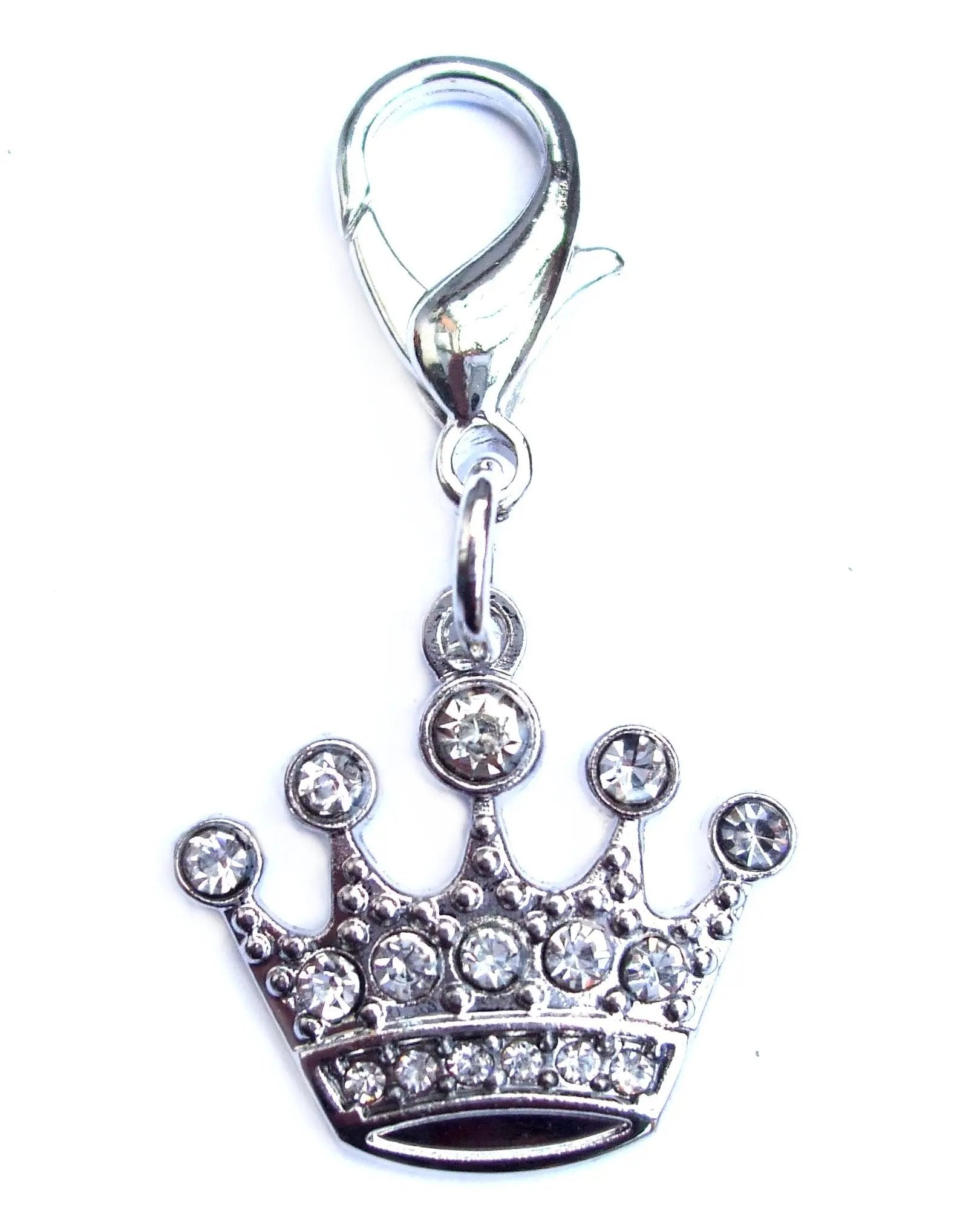 Crystal Crown Dog Cat Charm Salmon Oscar