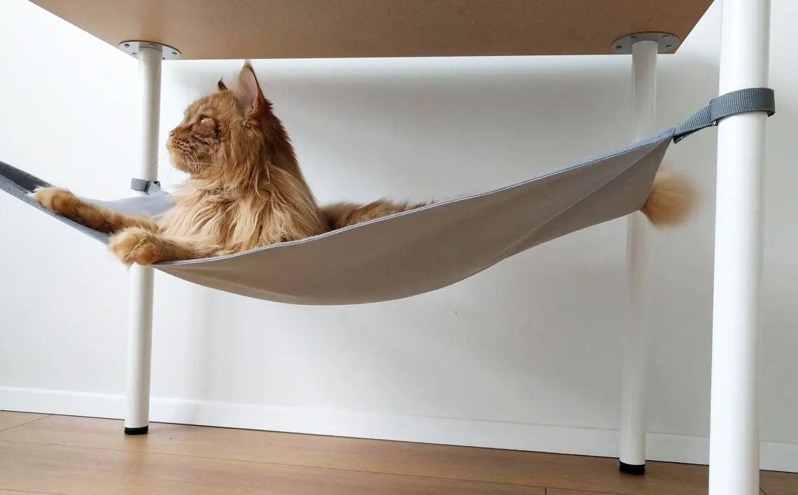 MISTY MOUNTAINS Saveplace® grey hammock for pets & storage Grey Chaos