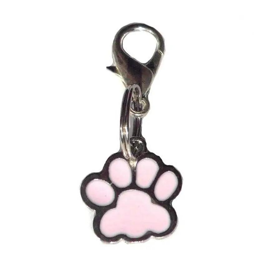 Paw Cat Dog Collar Charms Salmon Oscar
