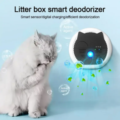 Cat Odor Purifier Pet Litter Box Deodorizer Toilet Air Cleaner Teal Simba
