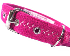 Prediletto Handmade Valentine Heart Dog Collar Salmon Oscar
