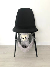 WARM MIST Saveplace® chair/table hammock with waterfalls Grey Chaos