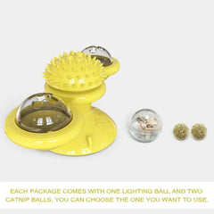 Cats Whirling LED Balls Yellow Pandora