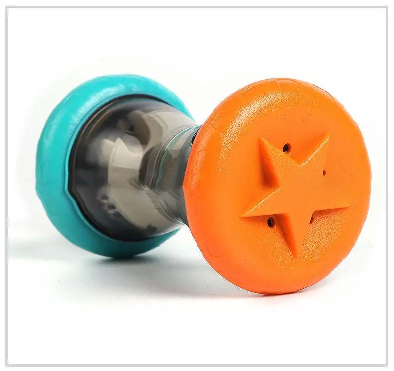 Pet Food Leakage Toy Dog Toy Food Leakage Ball Bite Maroon Asteria