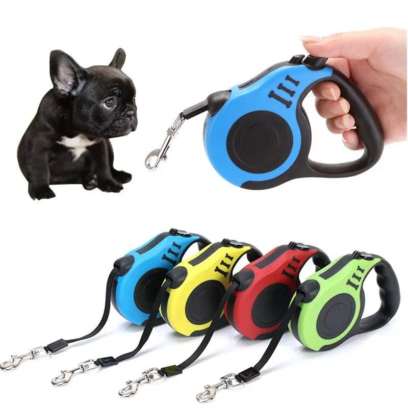High Quality Small Retractable Dog Leash Maroon Asteria