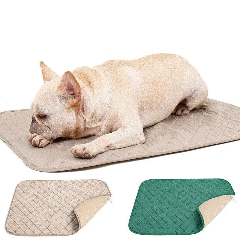 Natural Bamboo Fiber Pet Fixed-point Training Dog Pad Maroon Asteria
