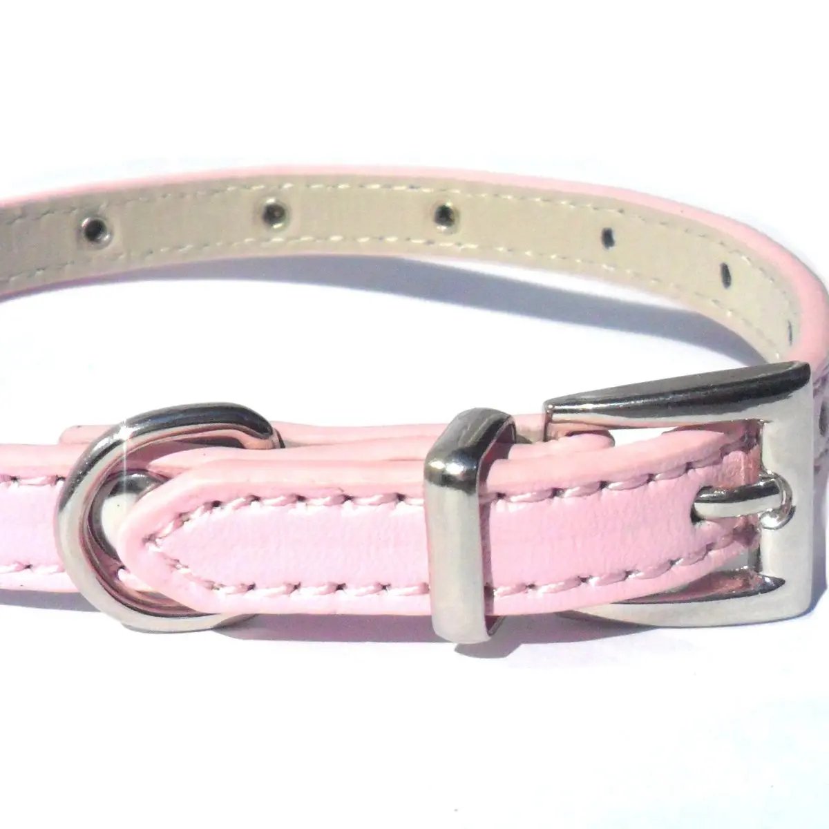 Baby Diamante Collar - Pink Salmon Oscar