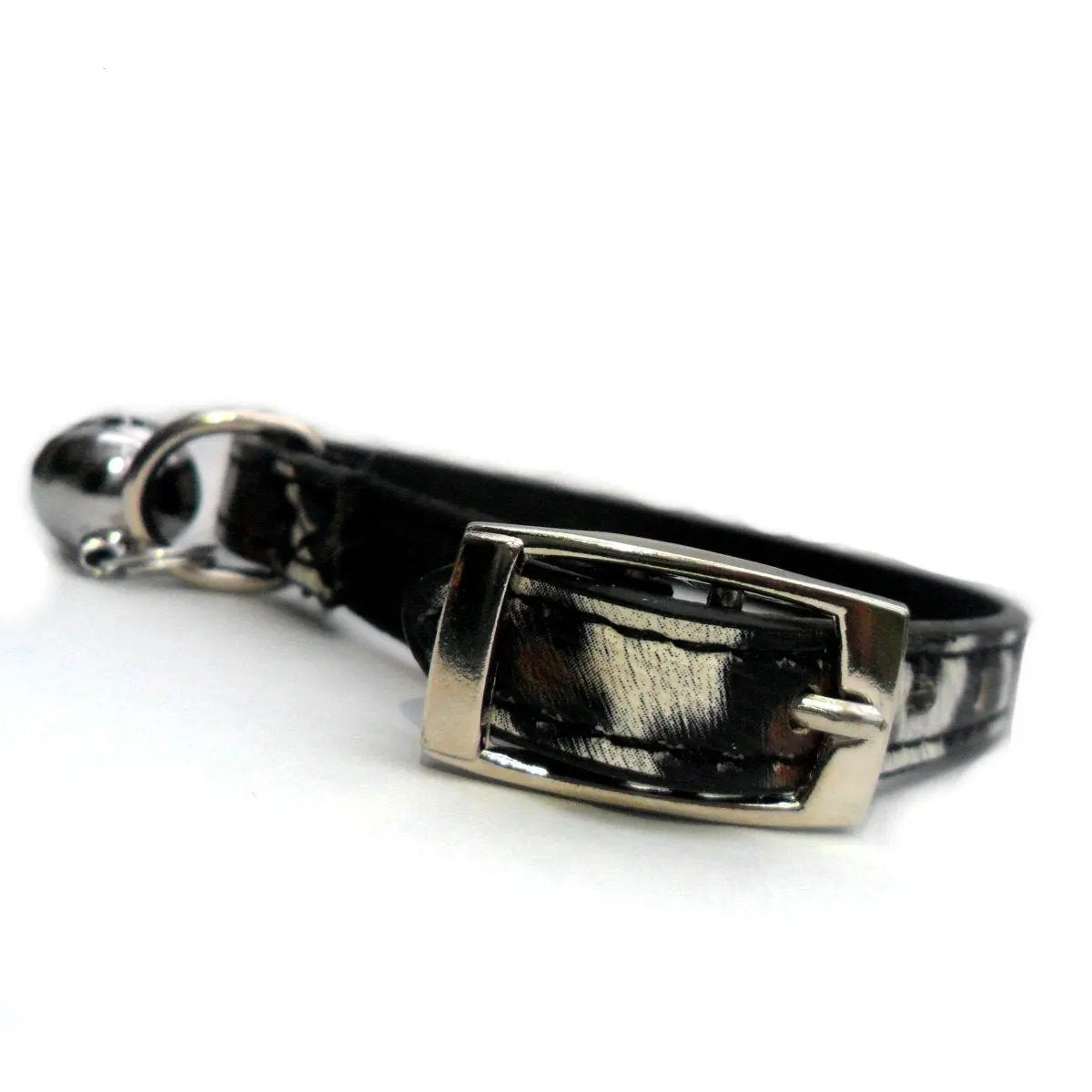 Leopard Print Cat Collar Salmon Oscar