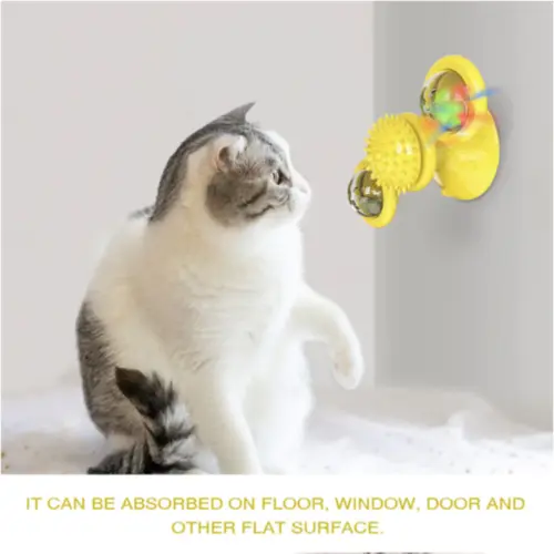 Cats Whirling LED Balls Yellow Pandora