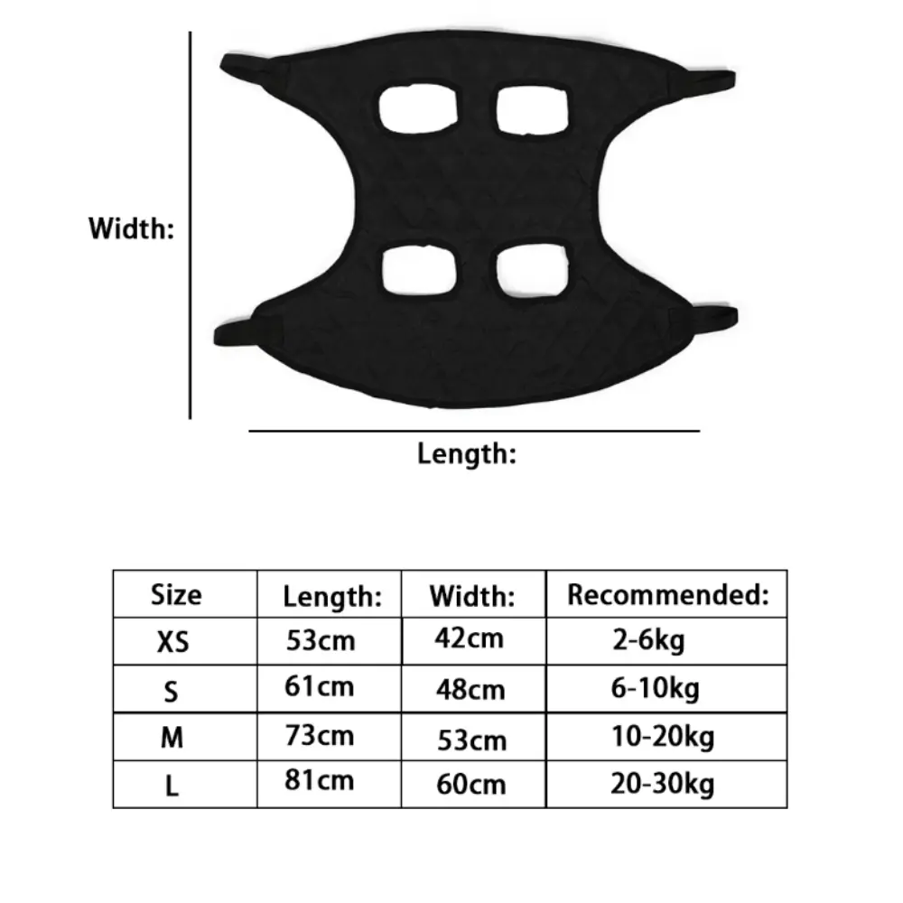 Cat Grooming Restraint Bag with Hammock Yellow Pandora