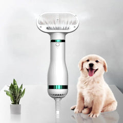 Pet Comb Hair Dryer Maroon Asteria