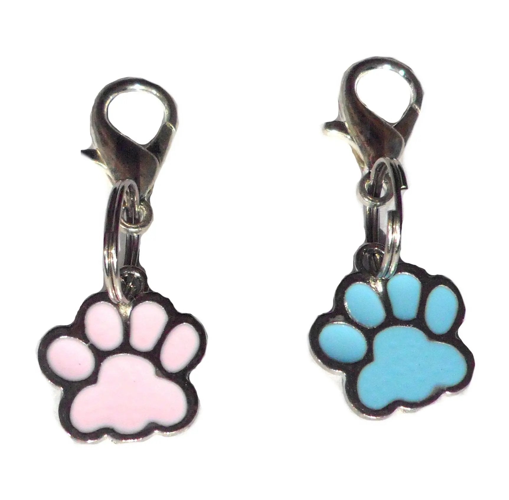 Paw Cat Dog Collar Charms Salmon Oscar